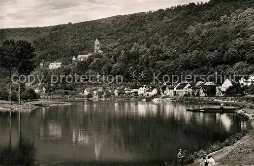 AK / Ansichtskarte Zwingenberg Neckar Panorama