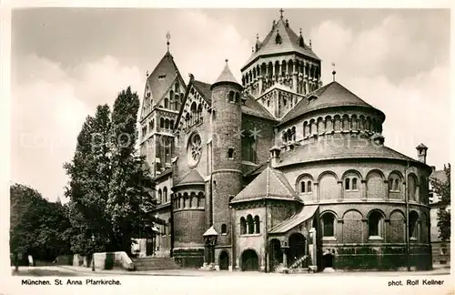 AK / Ansichtskarte Foto Kellner Rolf Nr. 50 Muenchen St. Anna Pfarrkirche  Kat. Fotografie