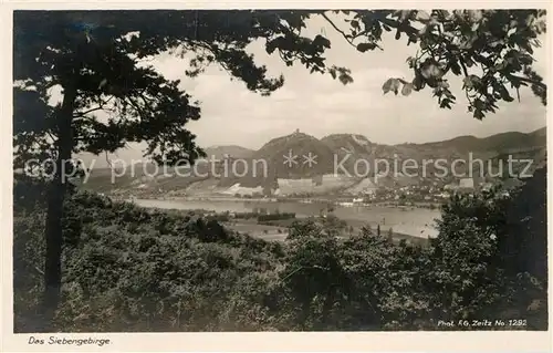 AK / Ansichtskarte Foto Zeitz F.G. Nr. 1292 Rhein Siebengebirge  Kat. Berchtesgaden