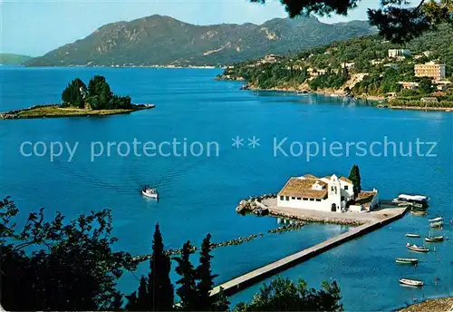 AK / Ansichtskarte Corfu Korfu Pondiconissi Insel Kat. Griechenland