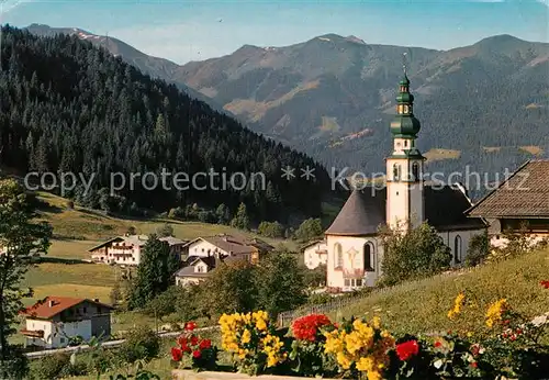 AK / Ansichtskarte Oberau Wildschoenau Tirol Kirche 