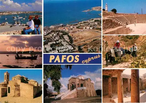 AK / Ansichtskarte Paphos Hafen Ruinen  Kat. Paphos Cyprus