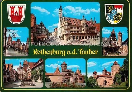 AK / Ansichtskarte Rothenburg Tauber  Kat. Rothenburg ob der Tauber