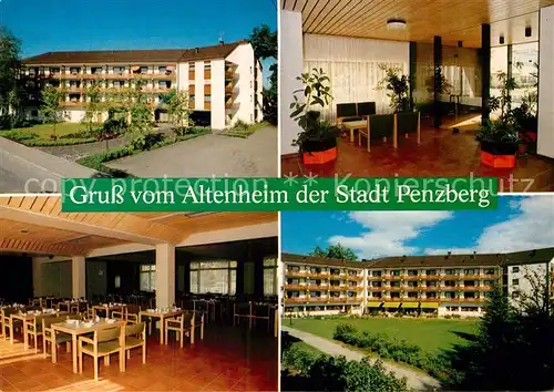 AK / Ansichtskarte Penzberg Altenheim Pflegeheim Kat. Penzberg