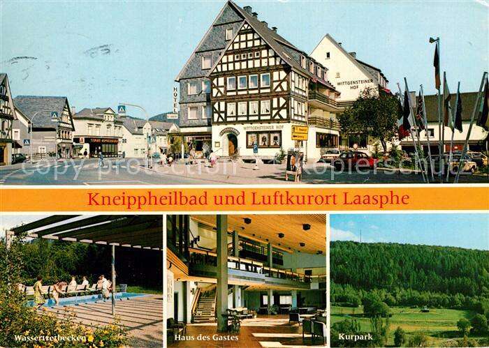 Ak Ansichtskarte Groenenbach Bad Haus Des Gastes Groenenbach Bad