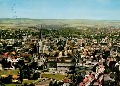 AK / Ansichtskarte Paderborn Fliegeraufnahme mit Dom Kat. Paderborn