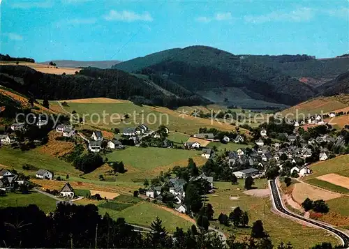 AK / Ansichtskarte Westfeld Sauerland Panorama Kat. Schmallenberg