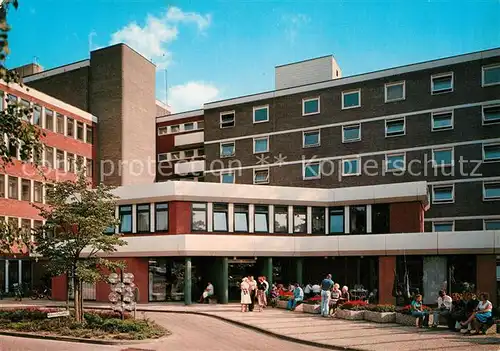 AK / Ansichtskarte Celle Niedersachsen Allg Krankenhaus Haupteingang Kat. Celle