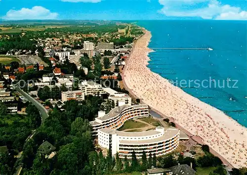 AK / Ansichtskarte Groemitz Ostseebad Fliegeraufnahme Kat. Groemitz