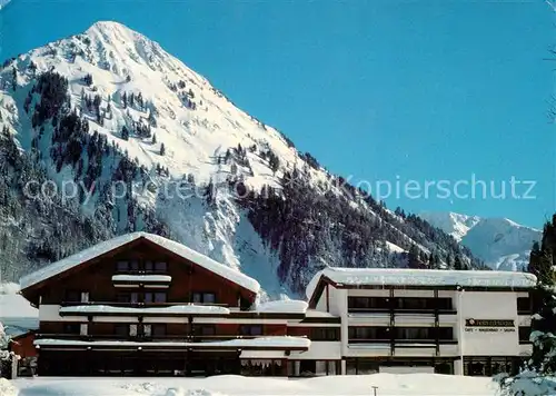 AK / Ansichtskarte Schoppernau Vorarlberg Hotel Edelweiss Winter Kat. Schoppernau