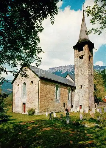 AK / Ansichtskarte Zillis Kirche Sankt Martin  Kat. Zillis