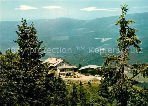 AK / Ansichtskarte Arberschutzhaus Grosser Arber Kat. Grosser Arber Bayerisch Eisenstein