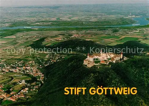 AK / Ansichtskarte Furth Goettweig Stift Goettweig Fliegeraufnahme Kat. Furth bei Goettweig