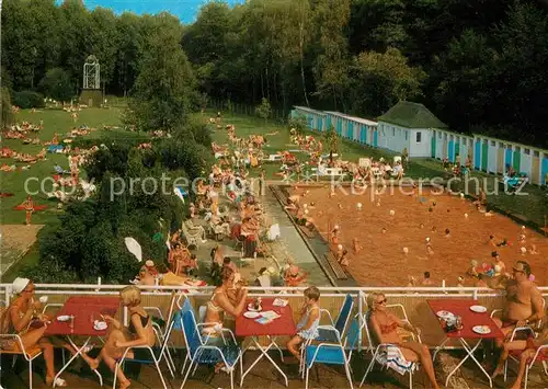 AK / Ansichtskarte Bad Bodendorf Thermalschwimmbad Cafe Terrasse Kat. Sinzig