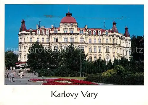 AK / Ansichtskarte Karlovy Vary Dom  Kat. Karlovy Vary Karlsbad