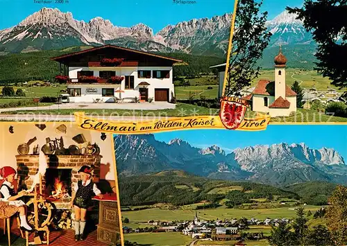 AK / Ansichtskarte Ellmau Tirol Haus Panorama Kat. Ellmau