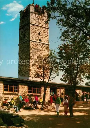 AK / Ansichtskarte Fichtelgebirge Asenturm Ochsenkopf Kat. 