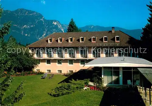 AK / Ansichtskarte Garmisch Partenkirchen Erholungsheim Sankt Josef Kat. Garmisch Partenkirchen