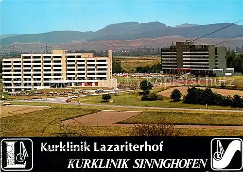 AK / Ansichtskarte Bad Krozingen Kurkliniken Sinnighofen Lazariterhof Kat. Bad Krozingen