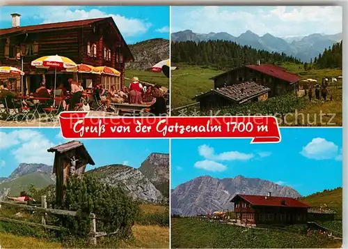 AK / Ansichtskarte Koenigssee Berggaststaette Gotzenalm