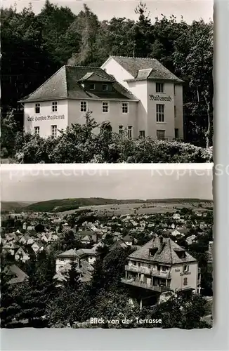 AK / Ansichtskarte Bad Koenig Odenwald Cafe Waldesruh Kat. Bad Koenig