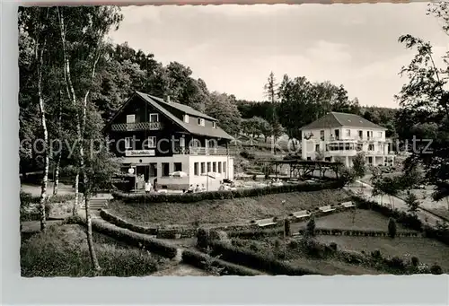 AK / Ansichtskarte Bad Koenig Odenwald Haus Birkenhoeh und Waldfrieden Kat. Bad Koenig