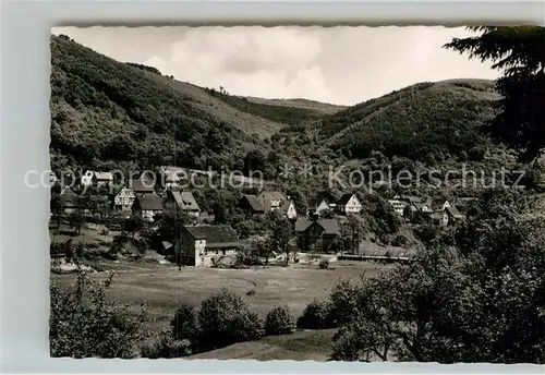 AK / Ansichtskarte Langenthal Odenwald Teilansicht  Kat. Hirschhorn (Neckar)