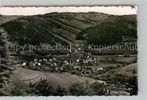 AK / Ansichtskarte Langenthal Odenwald Panorama  Kat. Hirschhorn (Neckar)