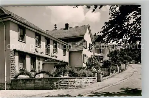 AK / Ansichtskarte Bad Koenig Odenwald Haus Rose Kat. Bad Koenig