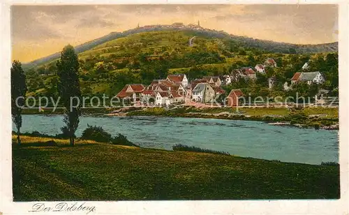 AK / Ansichtskarte Dilsberg Partie am Neckar Kat. Neckargemuend