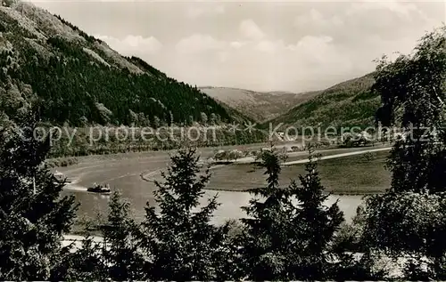 AK / Ansichtskarte Neckargemuend Panorama Blick ins Neckartal Kat. Neckargemuend