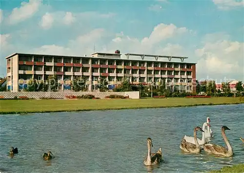 AK / Ansichtskarte Bad Rappenau Kraichgau Sanatorium Schwaene Kat. Bad Rappenau