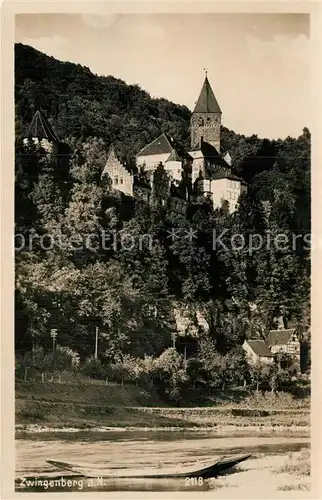 AK / Ansichtskarte Zwingenberg Neckar Schloss