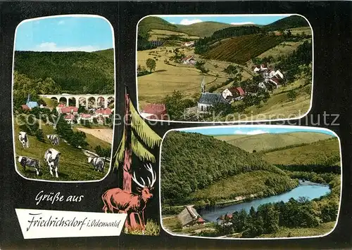 AK / Ansichtskarte Friedrichsdorf Eberbach Viadukt Viehweide Panoramen