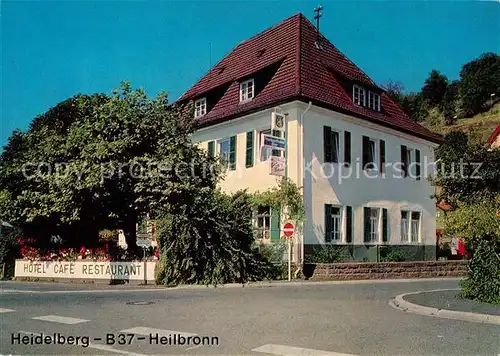 AK / Ansichtskarte Eberbach Neckar Hotel Pension Gruener Baum  Kat. Eberbach