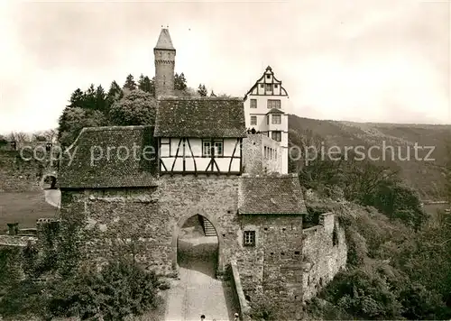 AK / Ansichtskarte Hirschhorn Neckar Burg Hirschhorn Kat. Hirschhorn (Neckar)