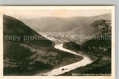 AK / Ansichtskarte Neckartal Eberbach