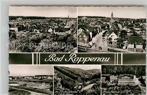 AK / Ansichtskarte Bad Rappenau Fuenfmuehlental Freiluftklinik Panorama Kat. Bad Rappenau