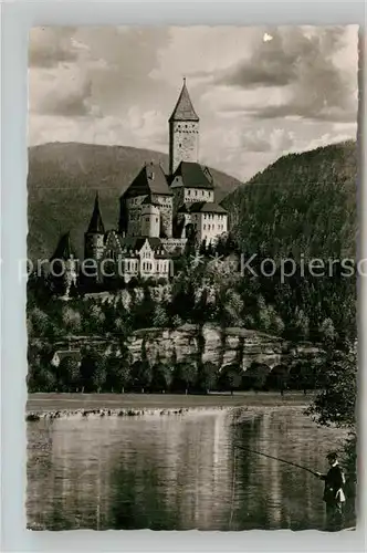 AK / Ansichtskarte Zwingenberg Neckar Schloss