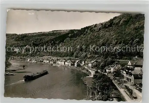 AK / Ansichtskarte Zwingenberg Neckar Panorama