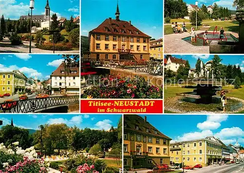 AK / Ansichtskarte Titisee Neustadt Orts und Teilansichten Kat. Titisee Neustadt