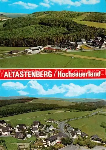 AK / Ansichtskarte Altastenberg Fliegeraufnahme Kat. Winterberg