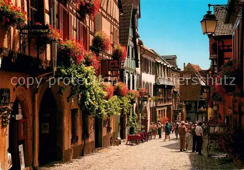 AK / Ansichtskarte Riquewihr Haut Rhin Rue du General de Gaulle Kat. Riquewihr