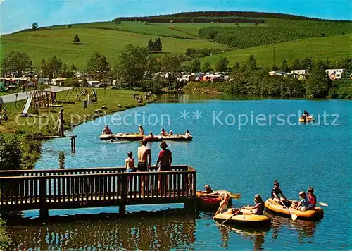 AK / Ansichtskarte Stadtkyll Ferienpark Wirfttal Badesee Kat. Stadtkyll