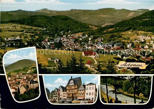 AK / Ansichtskarte Adenau Panorama Teilansichten Nuerburgring Rennstrecke Kat. Adenau