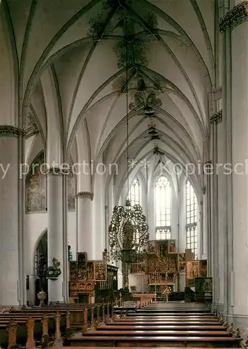 AK / Ansichtskarte Kalkar Niederrhein Nicolaikirche Inneres Kat. Kalkar
