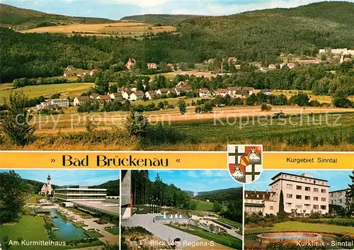 AK / Ansichtskarte Bad Brueckenau Kurgebiet Sinntal Kurmittelhaus Regena S Kurklinik Kat. Bad Brueckenau