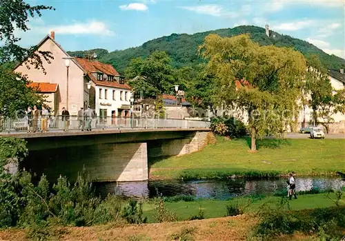 AK / Ansichtskarte Marsberg Sauerland An der Diemelbruecke Kat. Marsberg