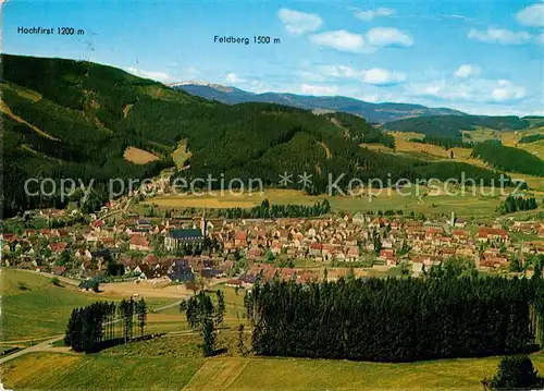 AK / Ansichtskarte Neustadt Schwarzwald mit Hochfirst und Feldberg