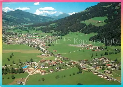 AK / Ansichtskarte Westendorf Tirol Fliegeraufnahme Nachsoellberg Gampenkogel Kat. Westendorf